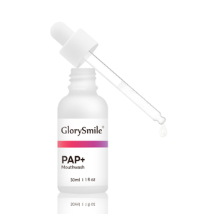 OEM PAP+ Formula Dropper Bottle Mouth Wash For Teeth Whitening