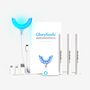 Dental Smart Whitening Machine USB Connect LED Blue Light Teeth Whitening Kits Private Label